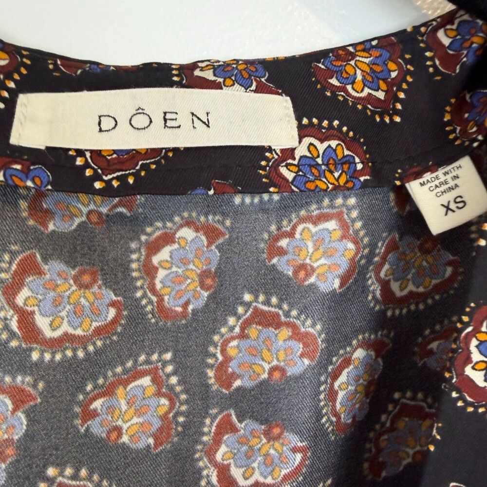 Doen Allene Dress in Noir Bedford Floral NWOT - Picture 3 of 10